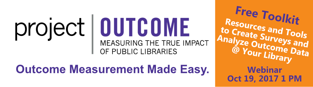 Using Project Outcome to Improve & Support Library Programming