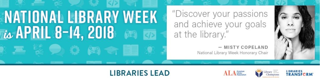 National Library Week Coming Soon