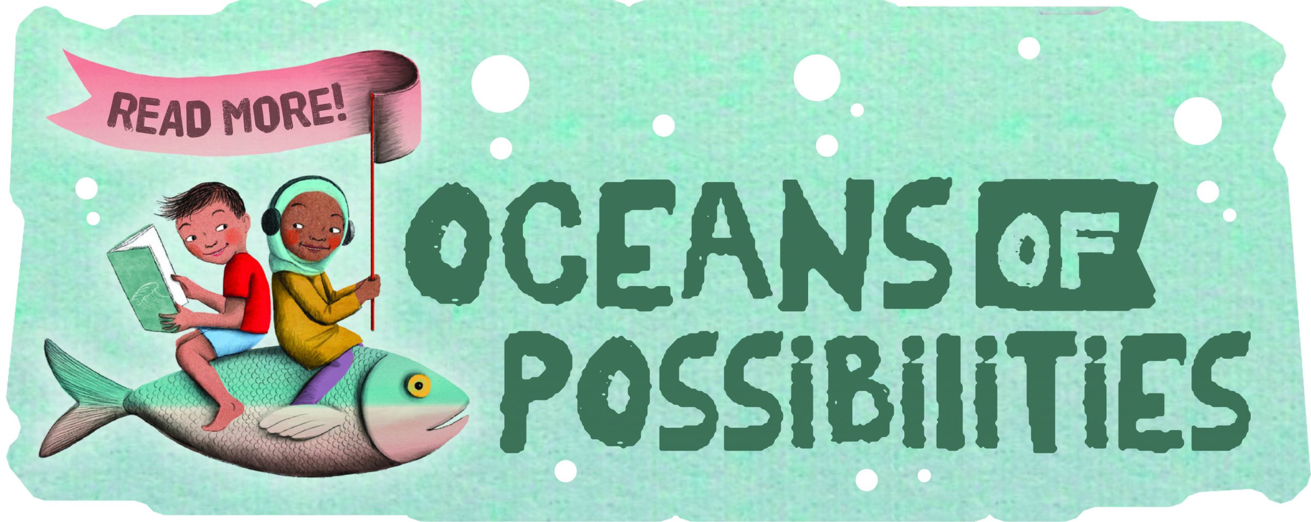 Oceans of Possibilities. Summer Reading Program 2022 thanks to CSLP.