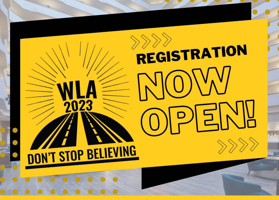WLA Conference Registration Open