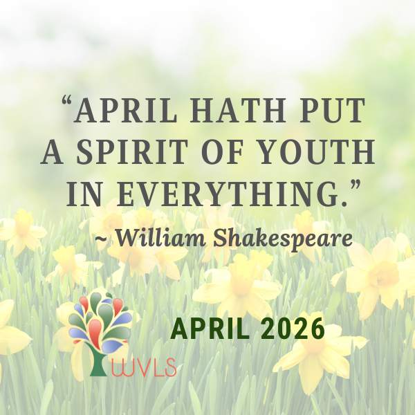 WVLS April 2026 Newsletter